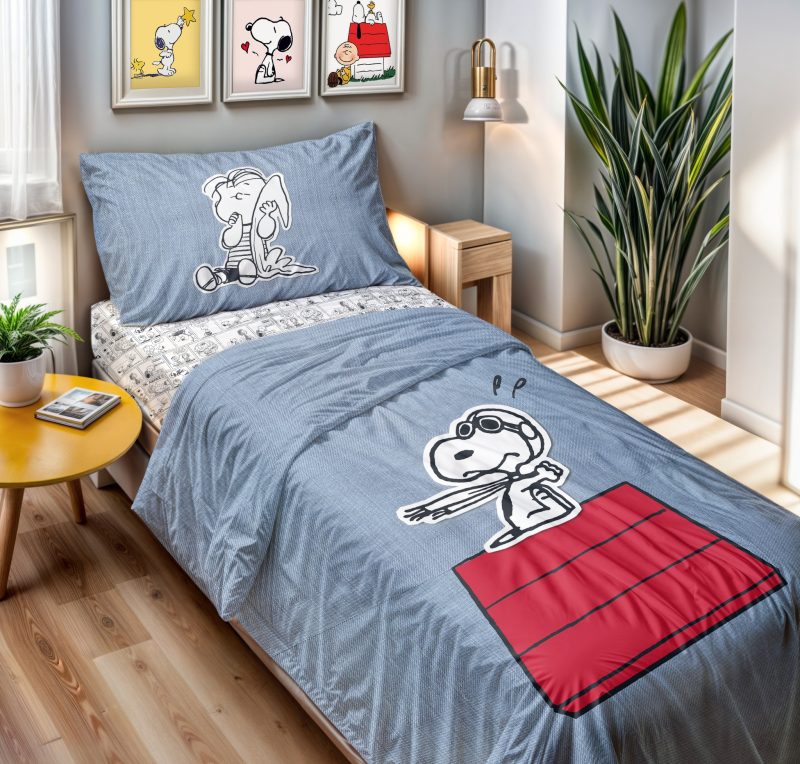 Completo lenzuola Peanuts STICKERS