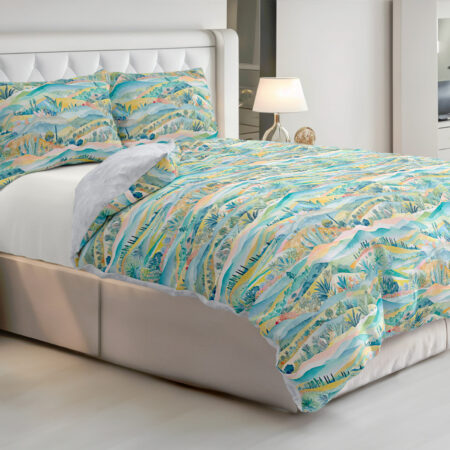 Parure copripiumino ALISEO Pavone